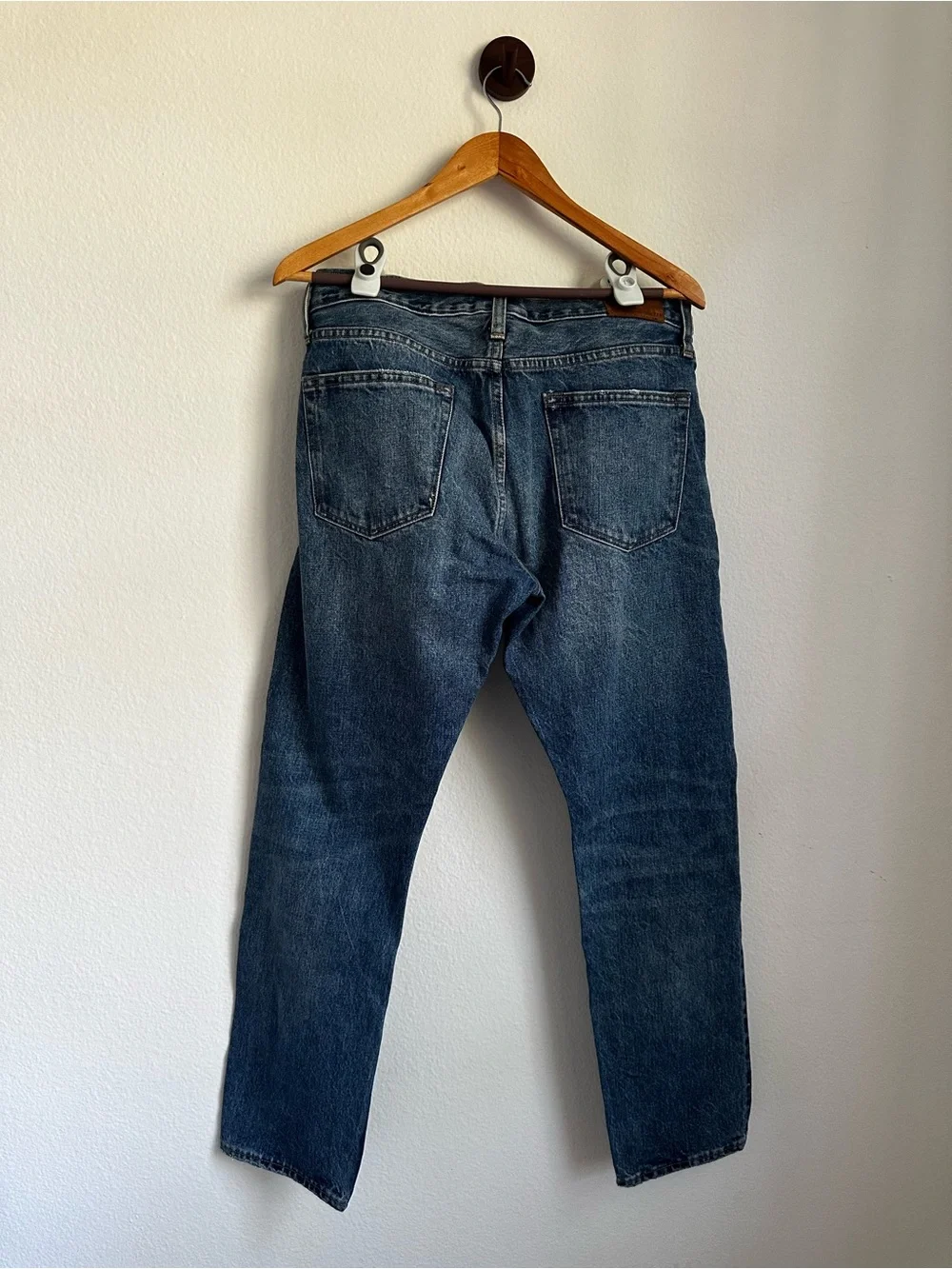 J.Crew 770 Selvage Jeans Men’s Dark Wash W30 L30 Like New Button Fly